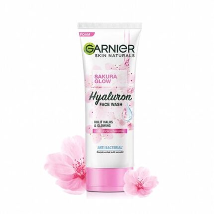 Garnier Skin Naturals Sakura White Pinkish Glow Foam Cleanser